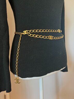 Chanel Necklace/Belt - 1997 Fall/Winter Collection - 24k Gold